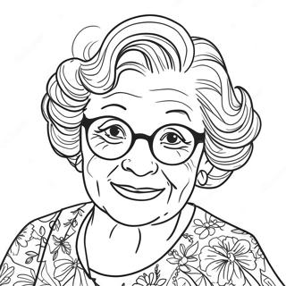 Oma Ausmalbild | Oma Ausmalbild