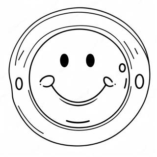 Smiley-Gesicht Ausmalbild | Smiley-Gesicht Ausmalbild