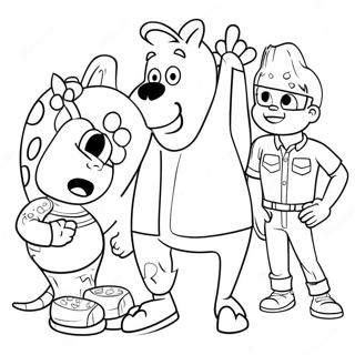 Nickelodeon Ausmalbild | Nickelodeon Ausmalbild