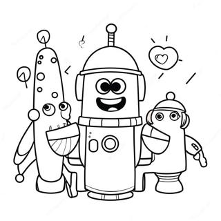 Storybots Ausmalbild | Storybots Ausmalbild