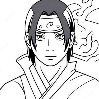 Itachi Uchiha Ausmalbild | Itachi Ausmalbild