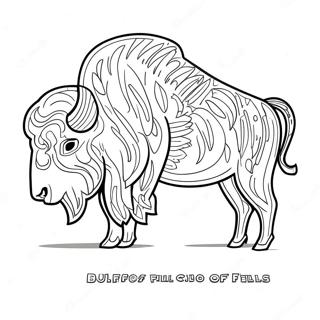 Buffalo Bills Logo Ausmalbild | Buffalo Bills Ausmalbild