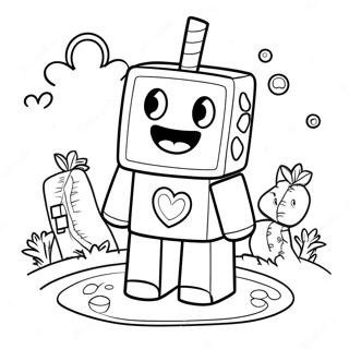 Alphablocks Spaß Abenteuer Ausmalbild | Alphablocks Ausmalbild
