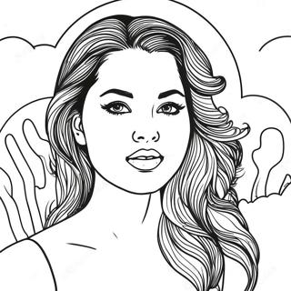 Selena Ausmalbild | Selena Ausmalbild