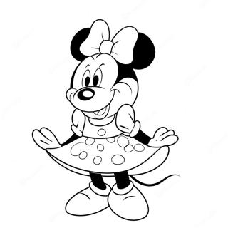 Minnie Maus Ausmalbild | Minnie Maus Ausmalbild