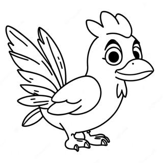 Abenteuerliche Wingfeather Charaktere Ausmalbild | Wingfeather Saga Ausmalbild