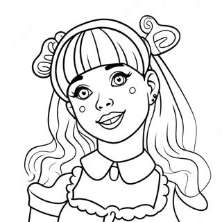 Melanie Martinez Ausmalbild | Melanie Martinez Ausmalbild