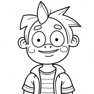 Hey Arnold Ausmalbild | Hey Arnold Ausmalbild