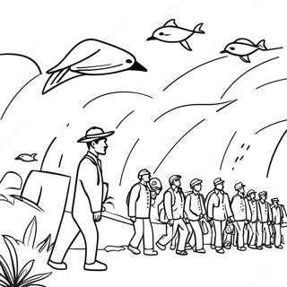 Migrationsfilm Ausmalbild | Migrationsfilm Ausmalbild