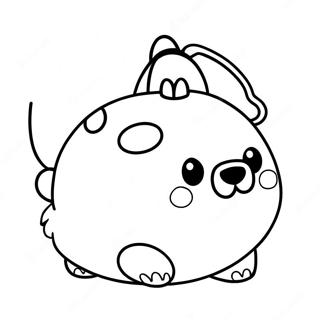 Tsum Tsum Ausmalbild | Tsum Tsum Ausmalbild