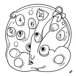 Zahlen Lore Ausmalbild | Zahlen Lore Ausmalbild