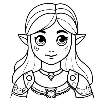 Zelda Ausmalbild | Zelda Ausmalbild