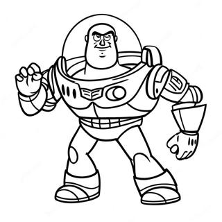 Buzz Lightyear Ausmalbild | Buzz Lightyear Ausmalbild