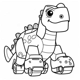 Dinotrux Ausmalbild | Dinotrux Ausmalbild