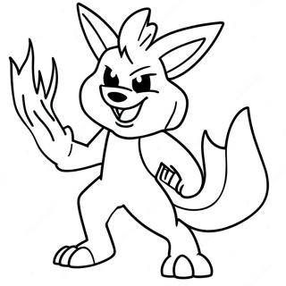 Lucario Ausmalbild | Lucario Ausmalbild
