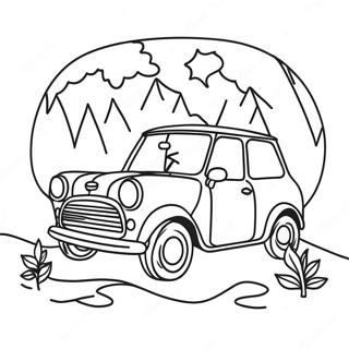 Mini Ausmalbilder für Kinder | Mini Ausmalbild