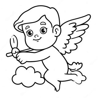 Cupid Ausmalbild | Cupid Ausmalbild