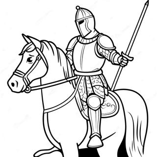 Ritter Ausmalbild | Ritter Ausmalbild