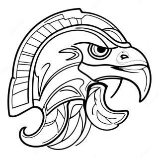 Seahawks Logo Ausmalbild | Seehawks Ausmalbild