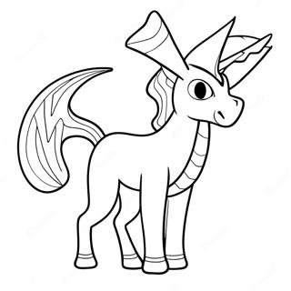Arceus Ausmalbild | Arceus Ausmalbild