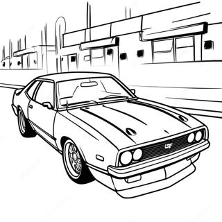JDM Auto Ausmalbild | JDM Auto Ausmalbild