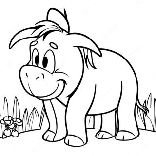 Eeyore Ausmalbild | Eeyore Ausmalbild