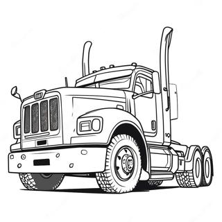 Diesel Lkw Ausmalbild | Diesel Lkw Ausmalbild