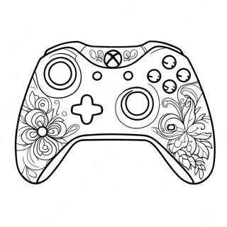Xbox Controller Ausmalbild | Xbox Controller Ausmalbild