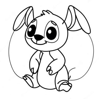 Stitch Halloween Ausmalbild | Stitch Halloween Ausmalbild