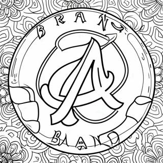 Atlanta Braves Logo Ausmalbild | Atlanta Braves Ausmalbild
