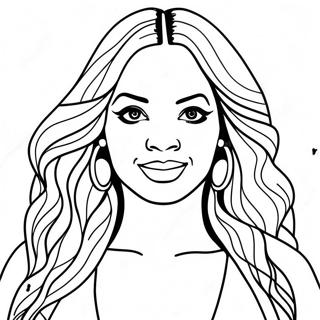 Beyonce Ausmalbild | Beyonce Ausmalbild