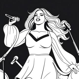 Beyonce Malvorlagen