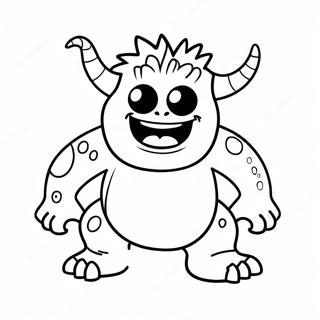 Monster Ausmalbild | Monster Ausmalbild