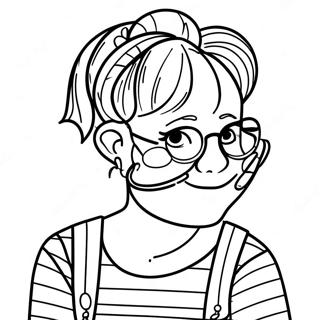Junie B. Jones Ausmalbild | Junie B. Jones Ausmalbild