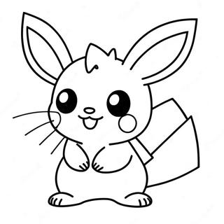 Pichu Ausmalbild | Pichu Ausmalbild