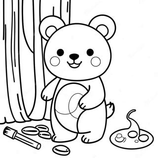 Rilakkuma Ausmalbild | Rilakkuma Ausmalbild