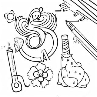 Mathematik 3. Klasse Addition Ausmalbild | Mathematik 3. Klasse Ausmalbild
