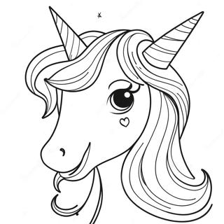 Einhorn Mädchen Ausmalbild | Einhorn Mädchen Ausmalbild