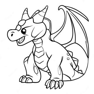 Dragonoid Bakugan Ausmalbild | Bakugan Ausmalbild