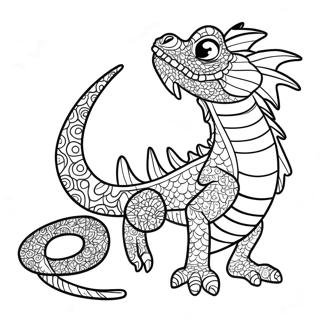 Wasserdrachen Ausmalbild | Wasserdrachen Ausmalbild