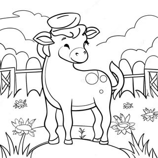 Psalm 23 Inspirierendes Ausmalbild | Psalm 23 Ausmalbild