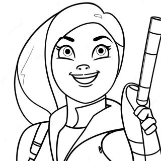 Kim Possible Ausmalbild | Kim Possible Ausmalbild