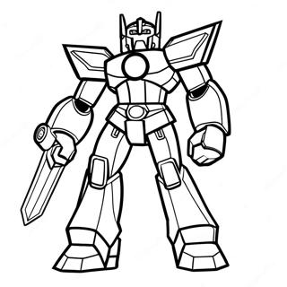 Voltron Legendärer Verteidiger Ausmalbild | Voltron Ausmalbild