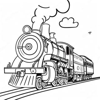 Choo Choo Charles Ausmalbild | Choo Choo Charles Ausmalbild