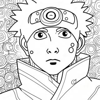 Obito Uchiha Ausmalbild | Obito Ausmalbild