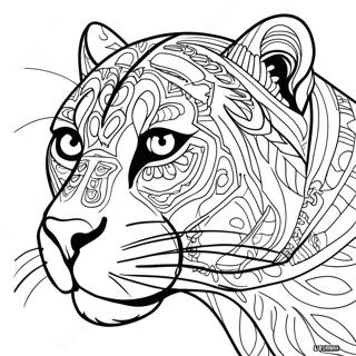 Panther Ausmalbild | Panther Ausmalbild