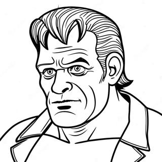 Frankenstein Monster Ausmalbild | Frankenstein Ausmalbild
