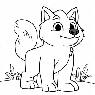 Wolfoo Ausmalbild | Wolfoo Ausmalbild