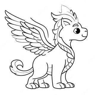 Griffin Ausmalbild | Griffin Ausmalbild