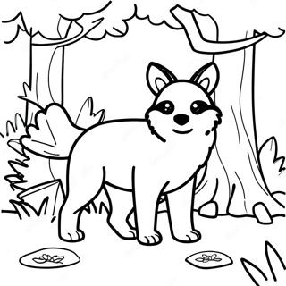 Waldtier Ausmalbild | Waldtier Ausmalbild